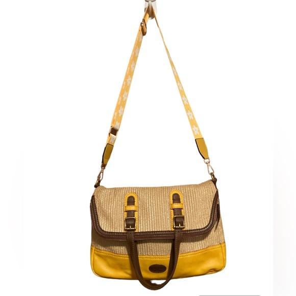 Fossil Crossbody Rattan Bag - Picture 1 of 11